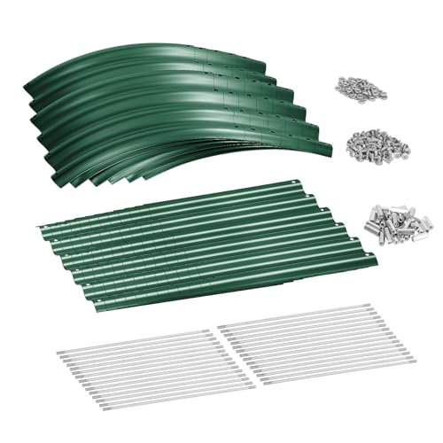 8ft Galvanized Raised Garden Bed Kit, Silver, 108 Gallon Capacity W730667
