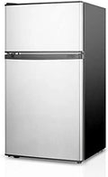 3.2 Cu.ft Mini Fridge with Freezer 2 Door Compact Refrigerator (Black) R57173