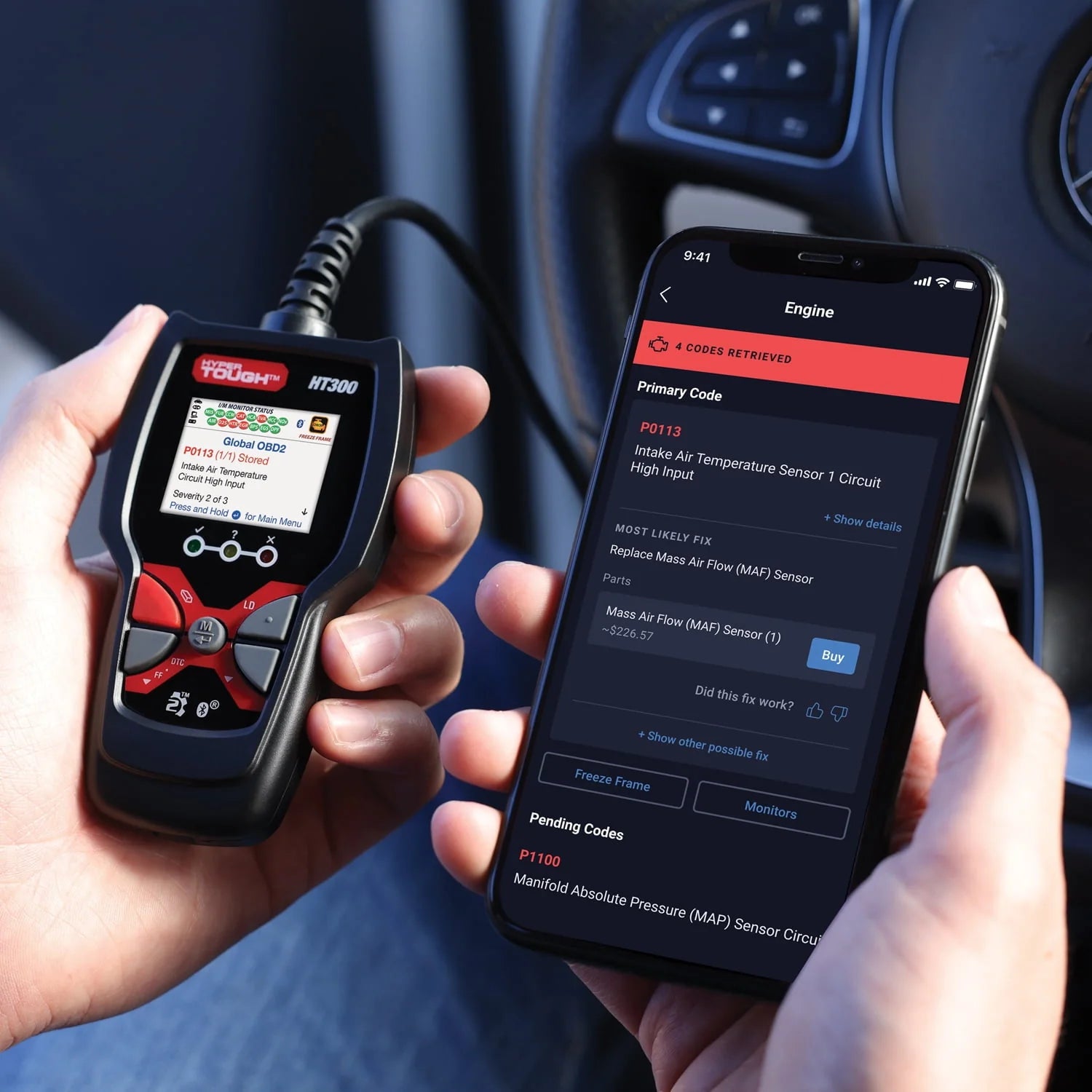 Scan Tool for OBD2 Vehicles E8591