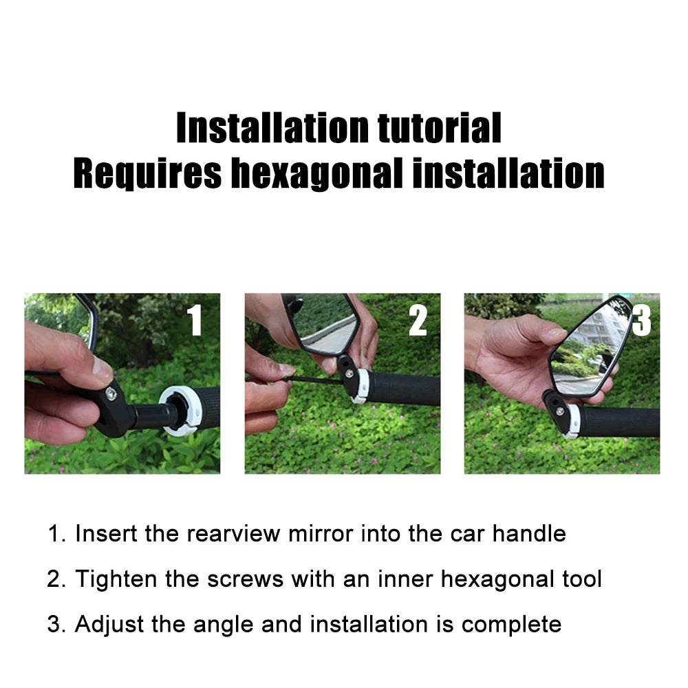 360° Rotatable Bicycle Rearview Mirror P90953