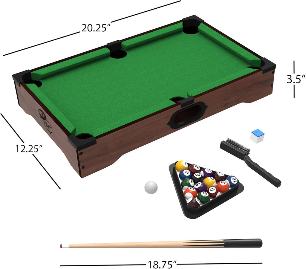20-Inch Portable Tabletop Billiards Game W774