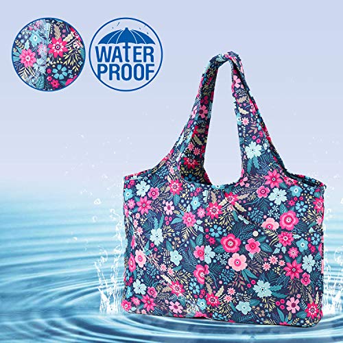 Large Nylon Tote Shoulder Handbag R26862