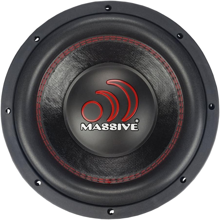 6.5 Inch Car Audio Subwoofer 250 Watt RMS Dual 4 Ohm Y772698