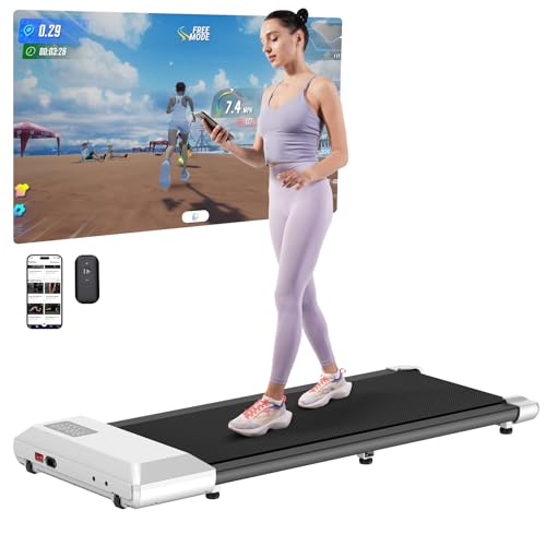 Walking Pad Treadmill with Remote Control and LED Display Q20512