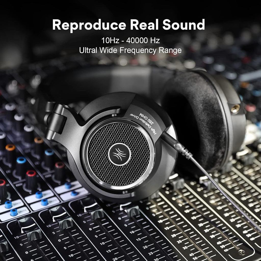 Open Back 250 Ohm Velour Over Ear Headphones C889662