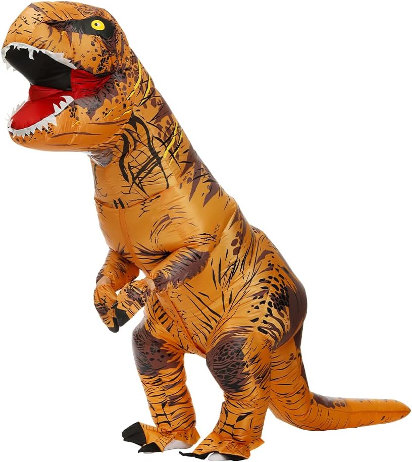 Inflatable T-rex Halloween Costume V1317