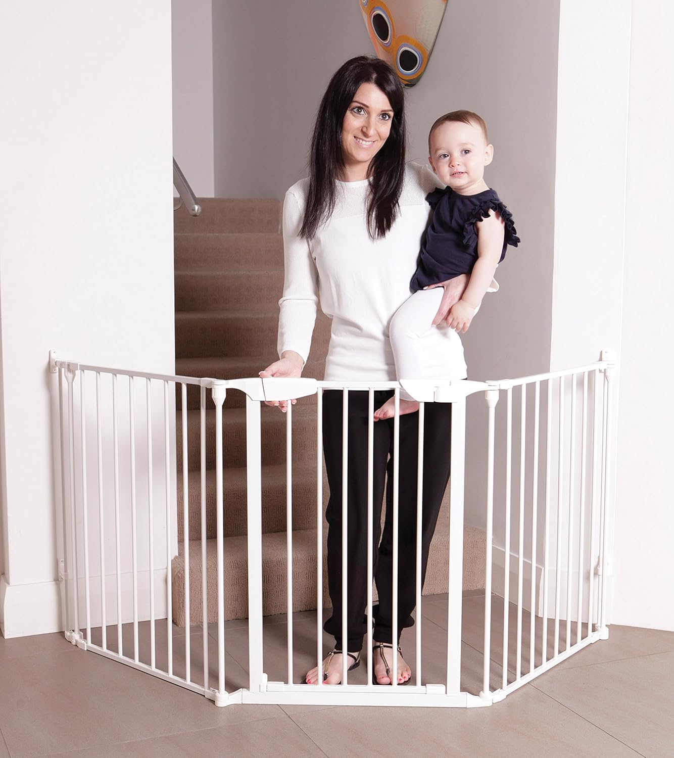 White Baby Gate C940896