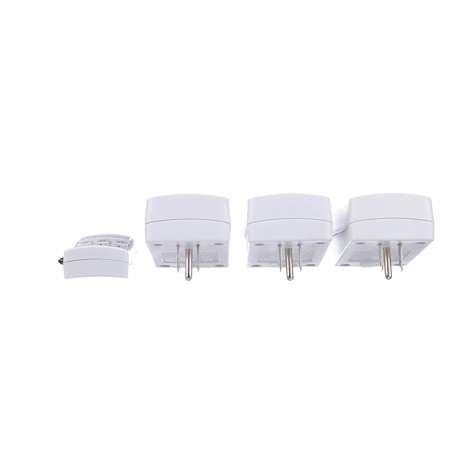 White 3-Pack Wireless Remote Control with 3 Outlets B44806