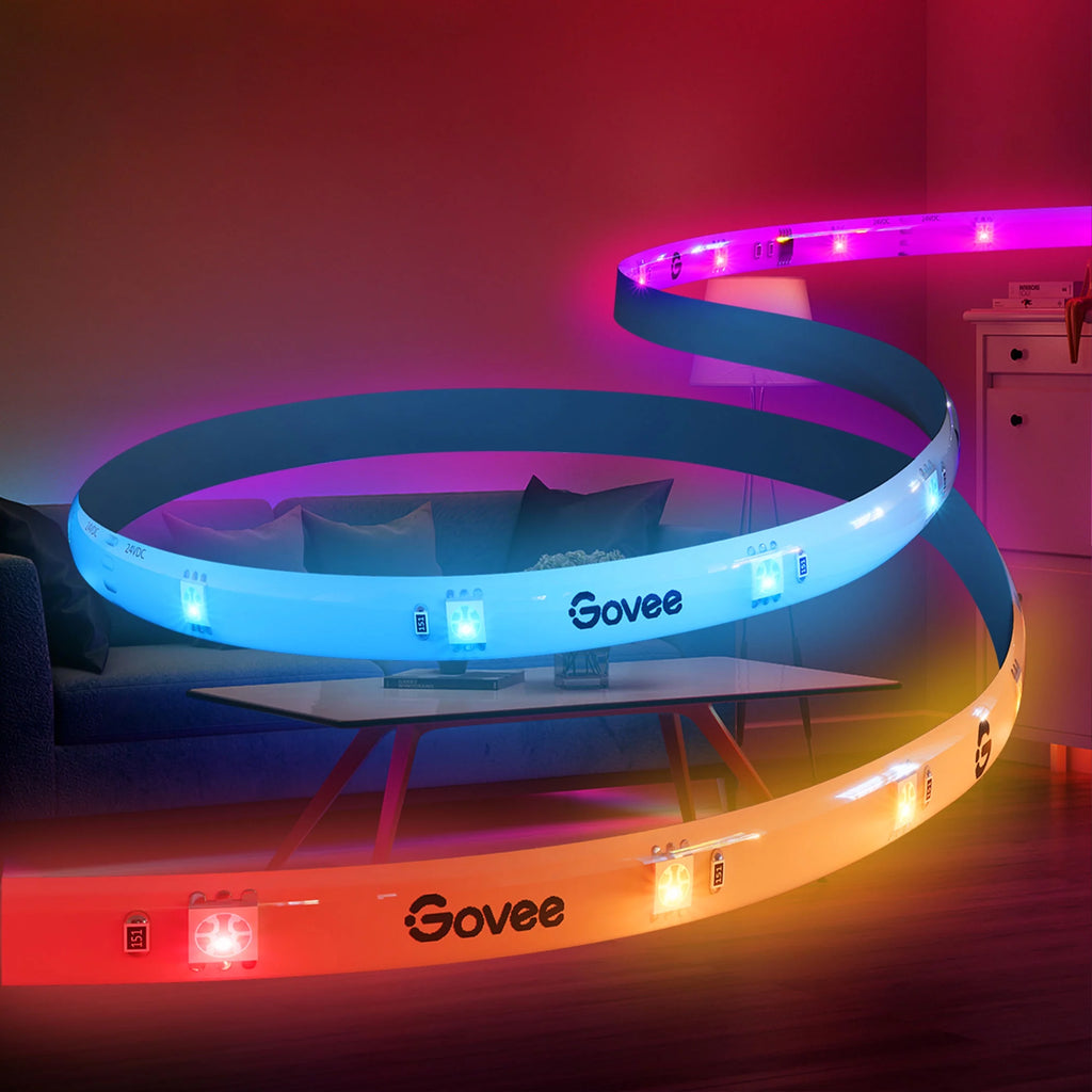 9.8ft Wi-Fi RGBIC LED Strip Light W692323