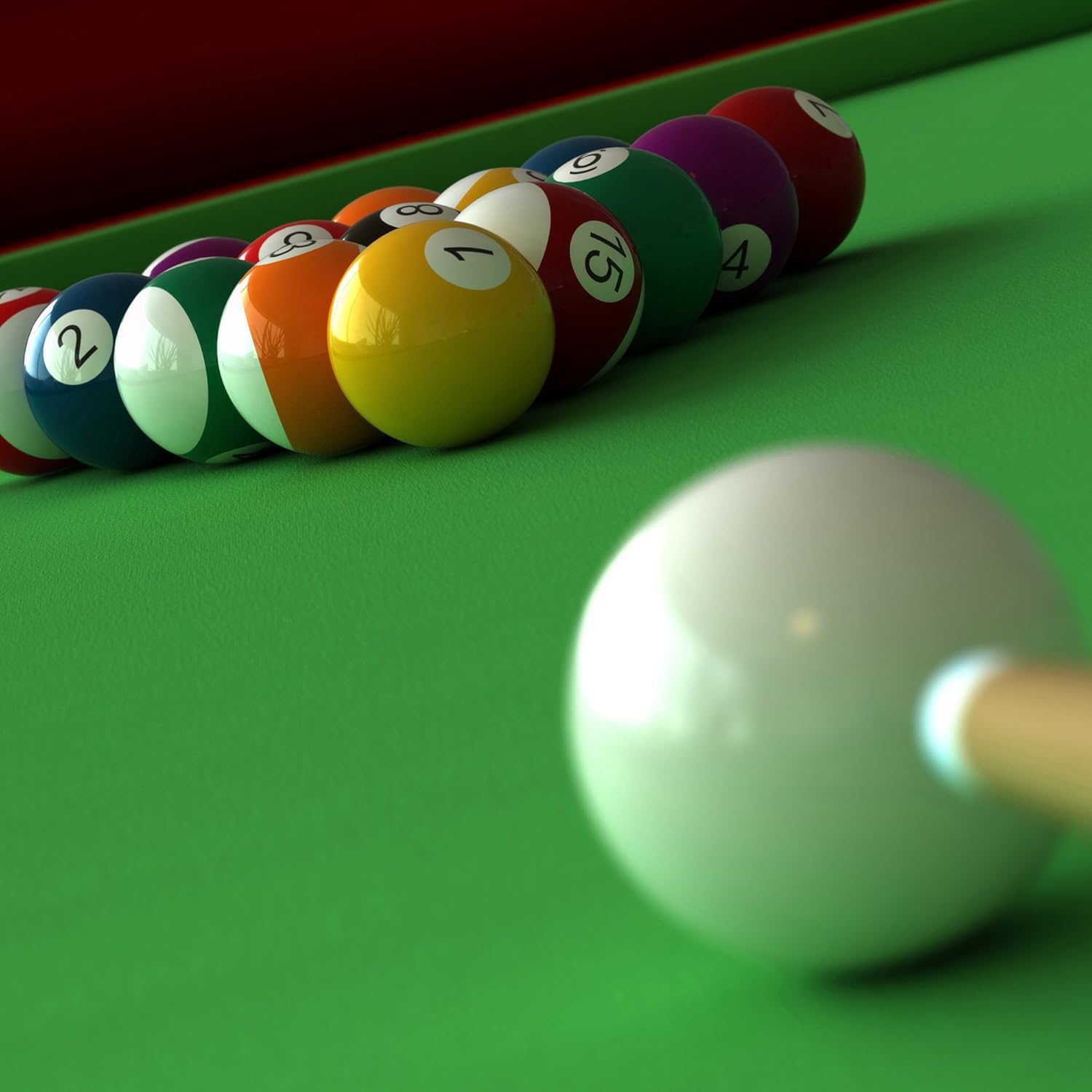 20-Inch Portable Tabletop Billiards Game W774