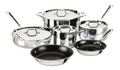 10 piece Nonstick Stainless Cookware Set Z483