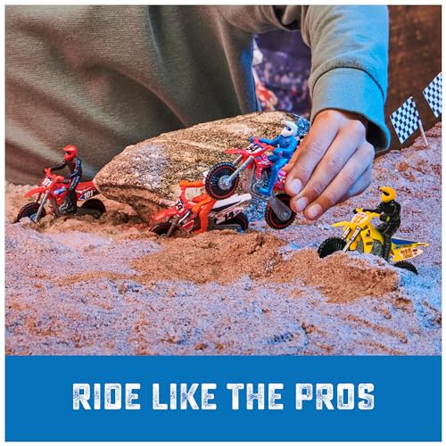 5-Pack 1:24 Scale Die-Cast Motorcycles with Rider Figure Y315