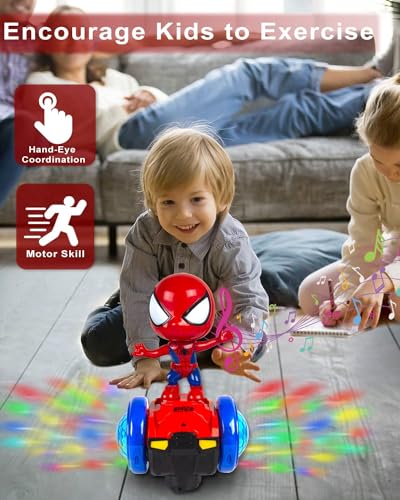 Dancing Robot Car with Flashing Lights Q190231