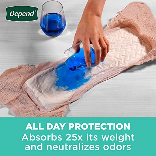 Disposable Maximum Blush Medium Adult Incontinence Underwear for Women, 30 Count G307238