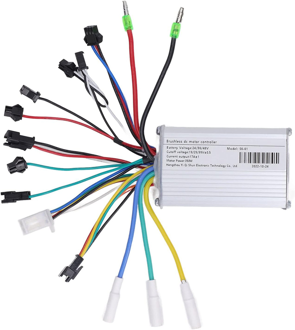 Electric Scooter Conversion Kit Controller and LCD Meter for 350W Motor 24V 36V 48V E39865