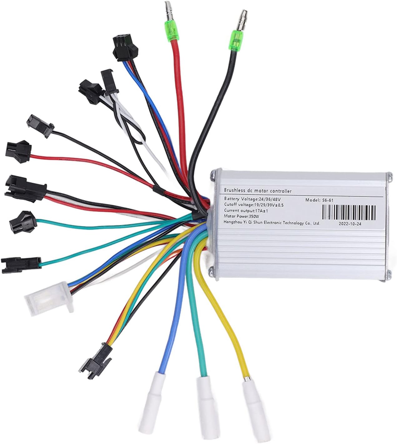 Electric Scooter Conversion Kit Controller and LCD Meter for 350W Motor 24V 36V 48V E39865