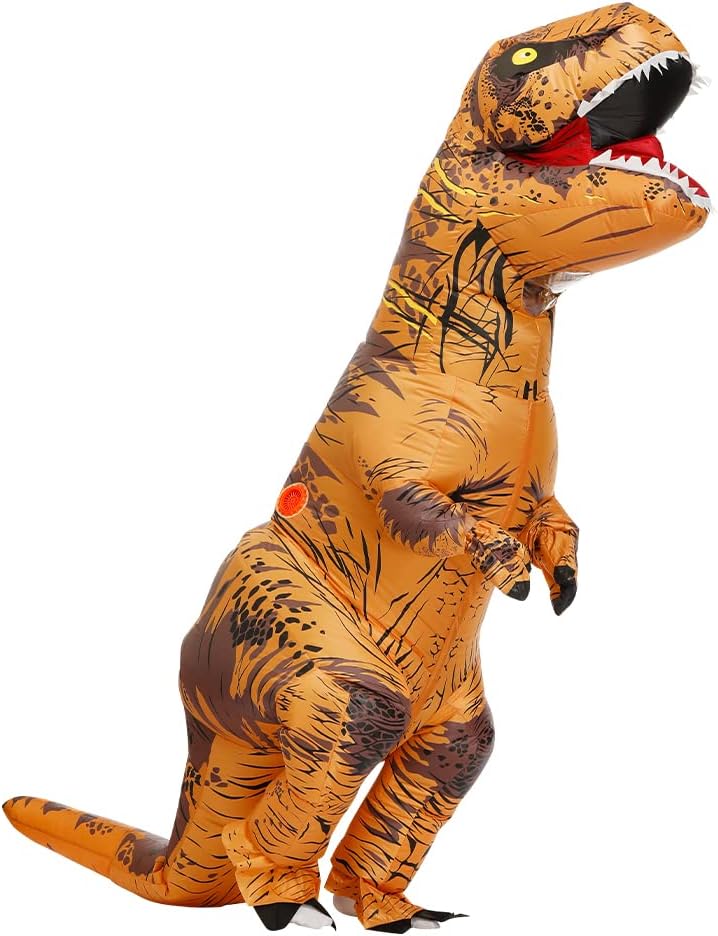 Inflatable T-rex Halloween Costume V1317