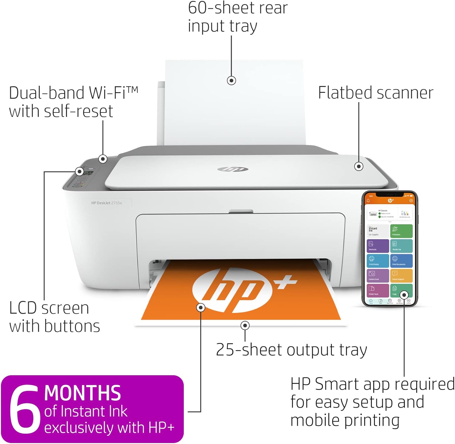Wireless Color All-in-One Printer Pack of 2 W396842