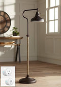 Bronze Metal Adjustable Floor Lamp B7348