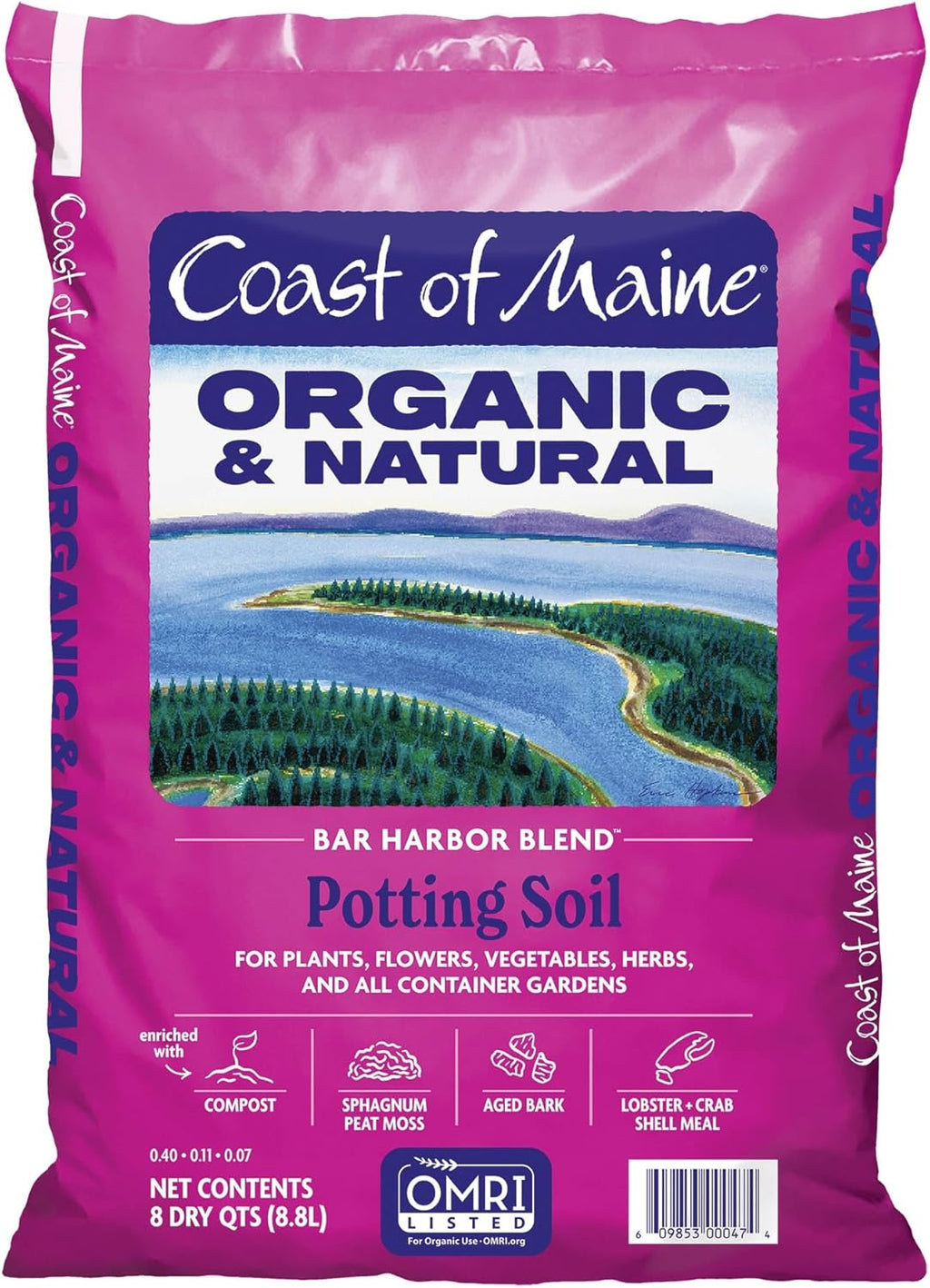 Organic Potting Soil 8qt V981