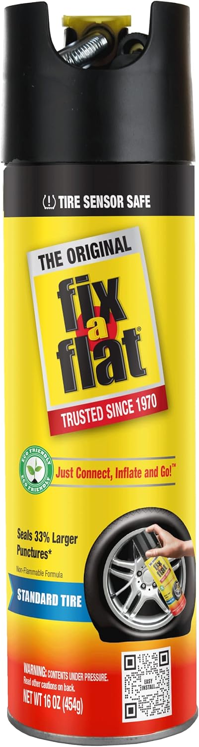 16 oz. Aerosol Tire Repair and Inflator, Pack of 6 N8095