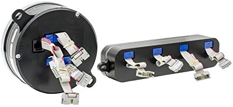 Black Blue Analog Dash Gauges System K94051