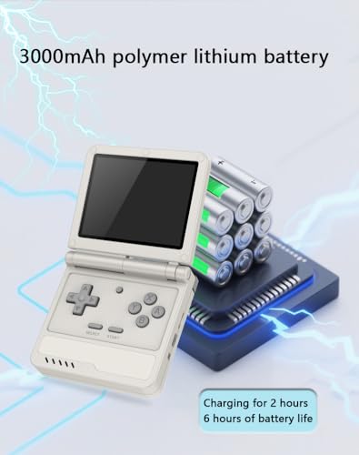 Transparent Black Retro Handheld Console A32807