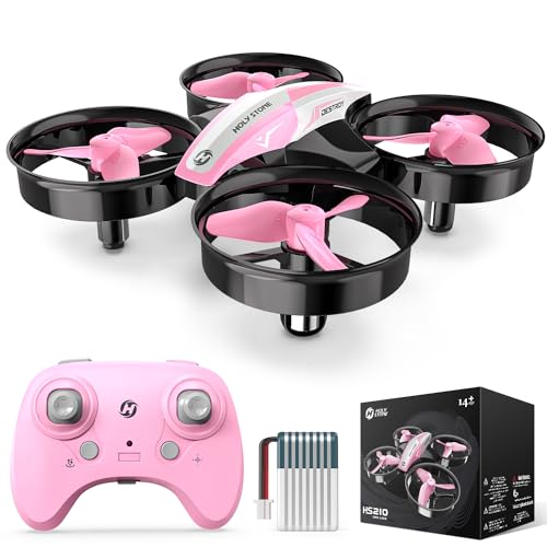 Red Mini Drone with 3 Batteries Y2583