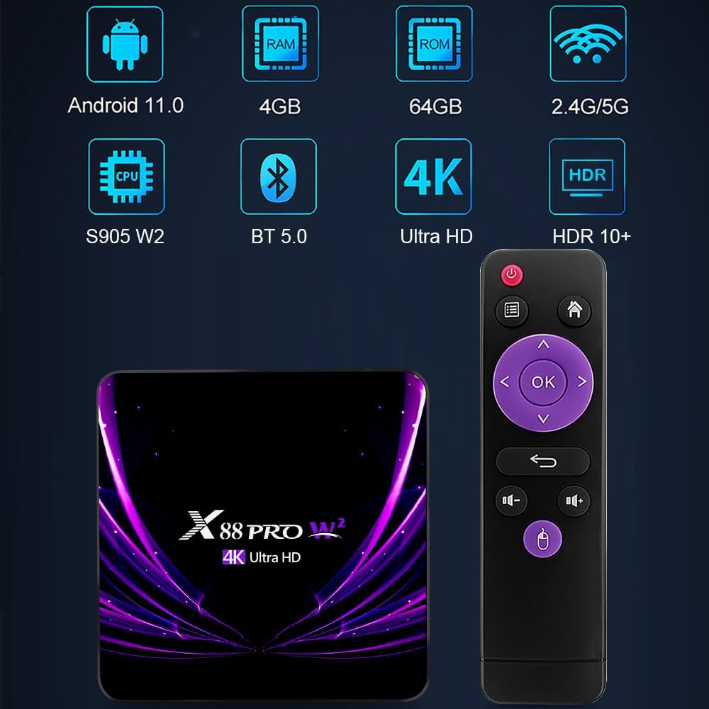 Android TV Box 4GB RAM 64GB ROM K71970