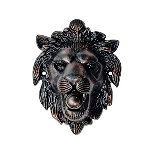 Antique Black Finish Wired Doorbell Button W303792