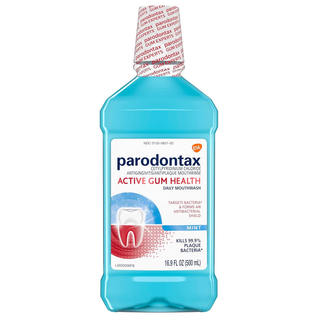 Mint Antiplaque Antigingivitis Mouthwash, 16.9 Fl Oz X131141