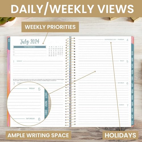 8.5" x 11" Academic Year Day Planner B518