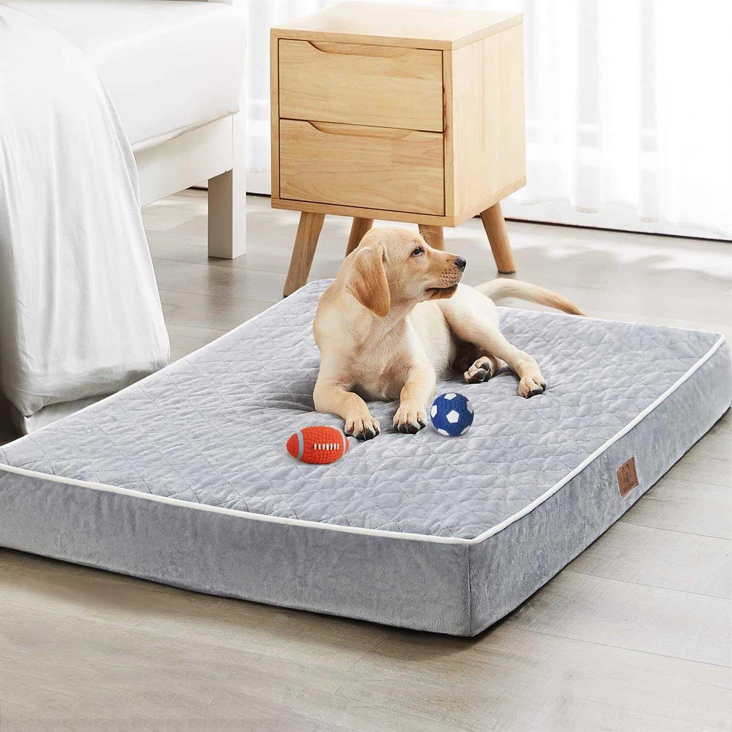 Orthopedic Waterproof Dog Bed with Removable Washable Cover W188609