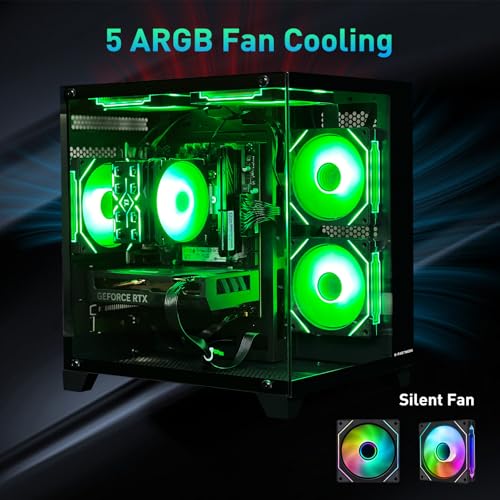 Intel Core i5 14400F RTX 4060 32GB RAM 1TB SSD Tower Computer C756