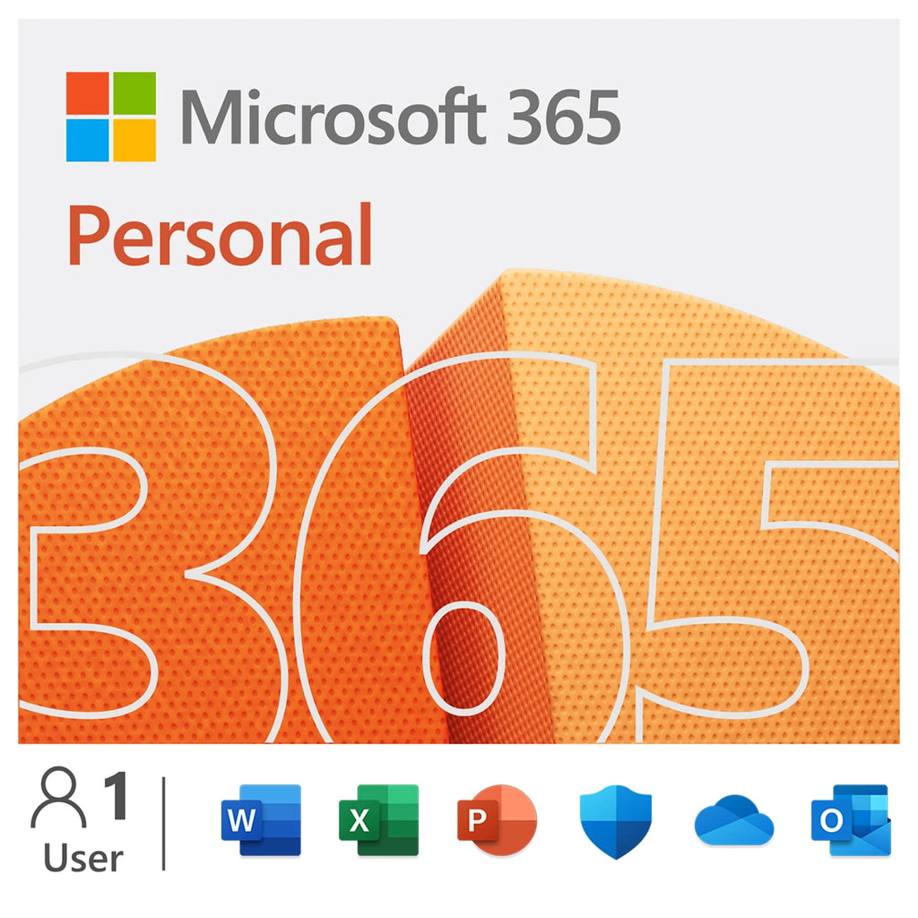 12-Month Subscription, 1 person, Premium Office apps, 1TB OneDrive cloud storage P12565