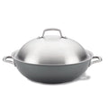 13.5-Inch Hard-Anodized Nonstick Wok with Lid X624832