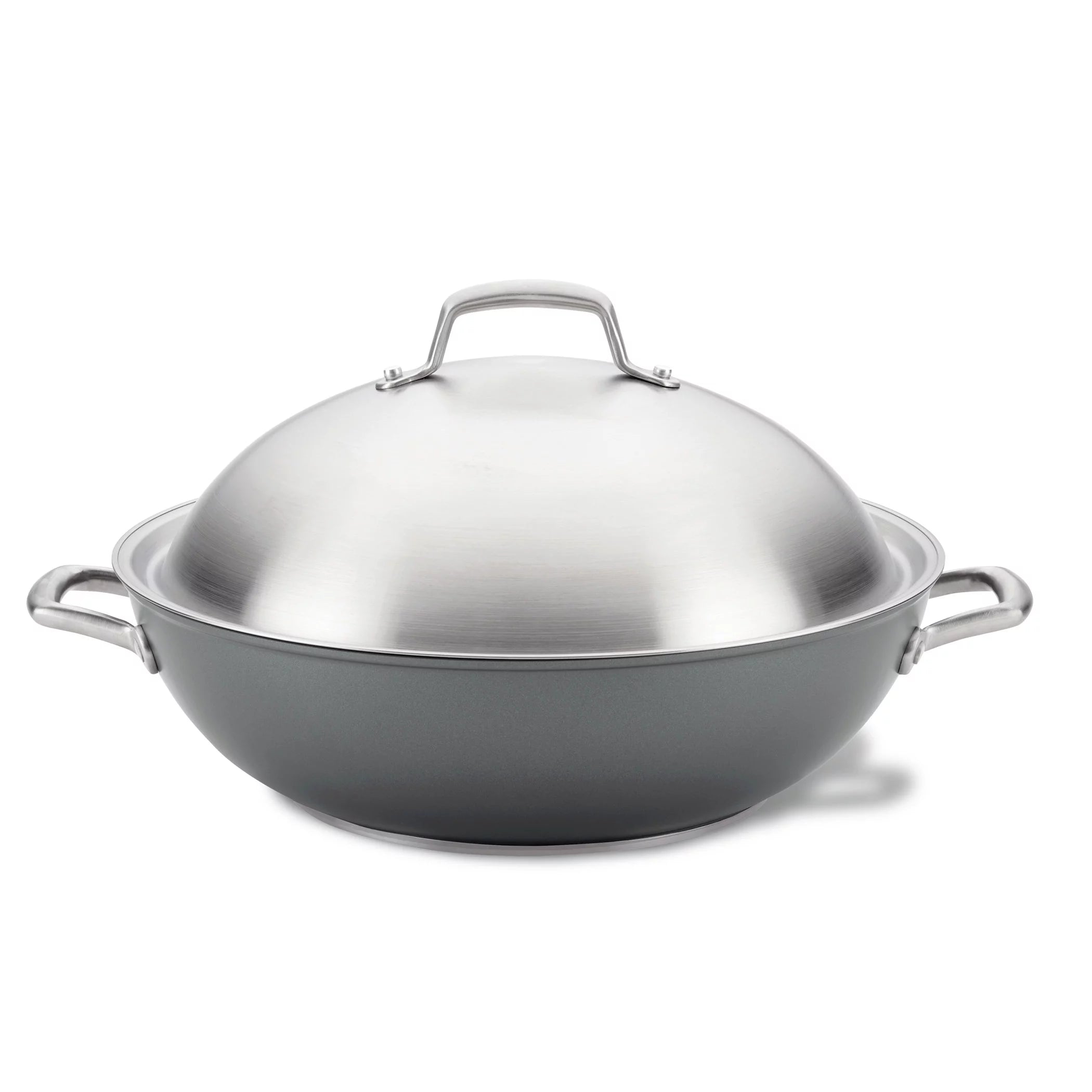 13.5-Inch Hard-Anodized Nonstick Wok with Lid X624832