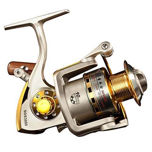 Spinning Fishing Reel 10 Ball Bearings 1000 2000 3000 4000 5000 6000 Series V590665