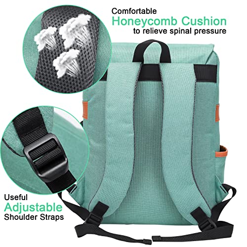 Grey Laptop Backpack with USB Charging Port G490349
