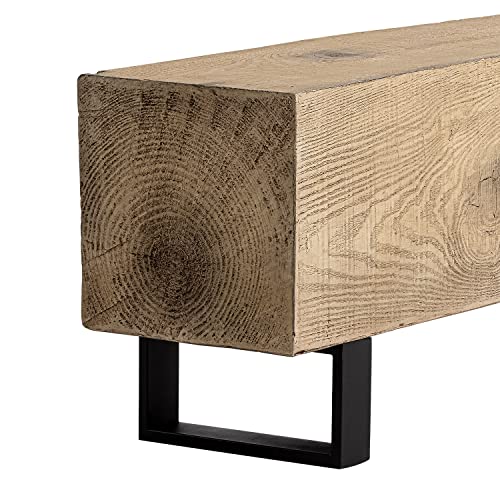 48.4 x 11.8" Light Oak Outdoor Bench L665483