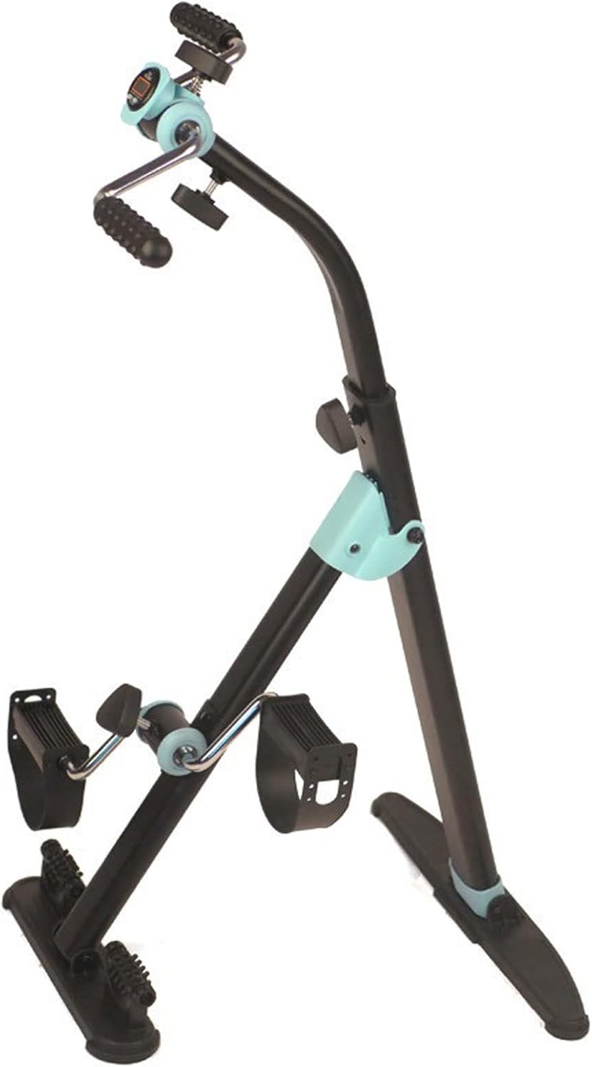 LCD Display Mini Exercise Bike Indoor Portable Fitness Vertical Stepper Z9839