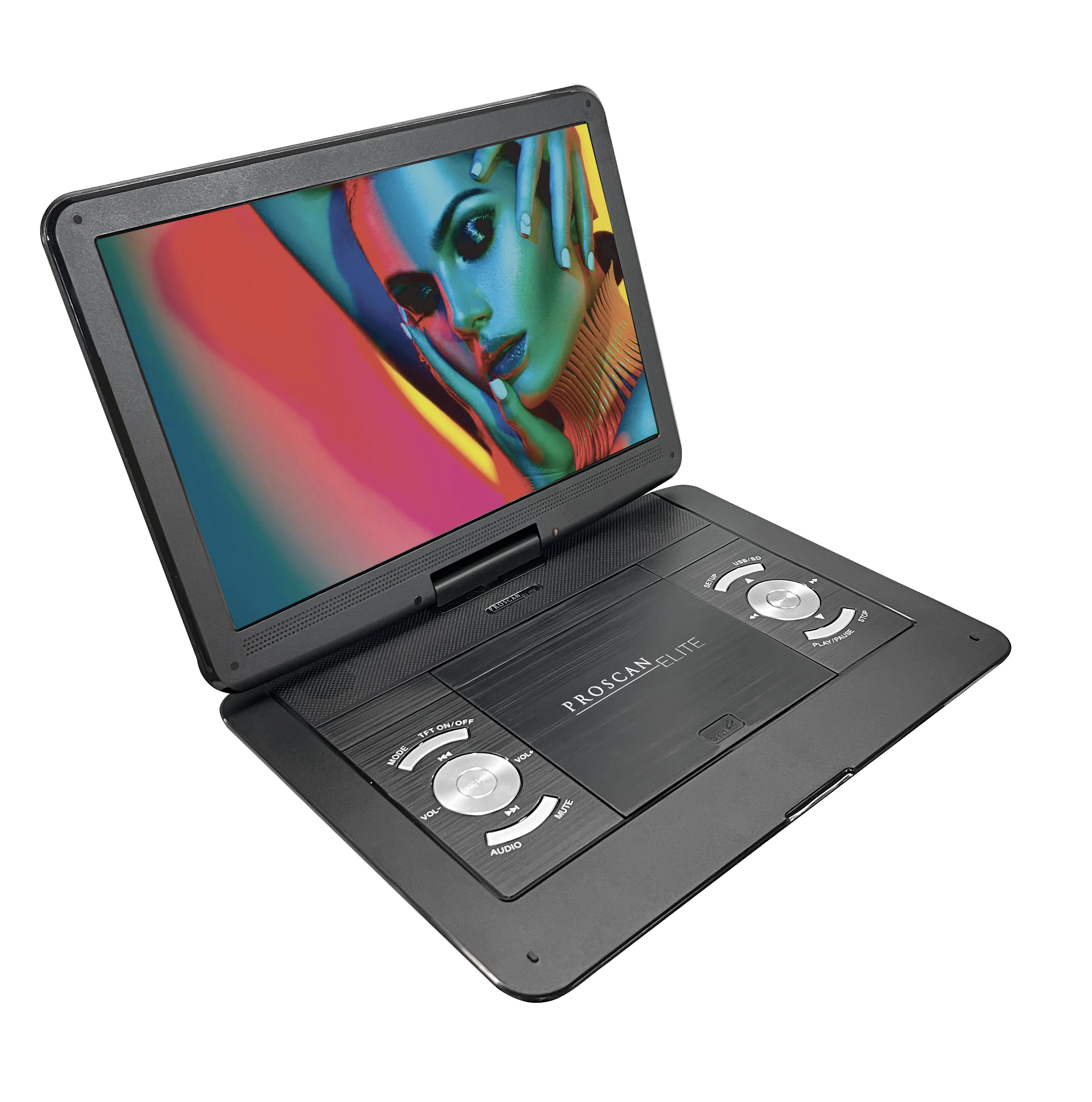 13.3 Portable DVD Player Black L423608