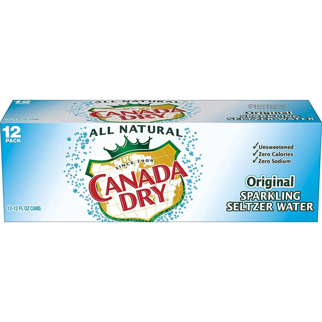 12 oz. Sparkling Seltzer Water Cans (Pack of 12) K766934