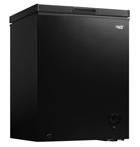 5.0 Cu.ft Chest Freezer with Removable Basket, Black Q15445