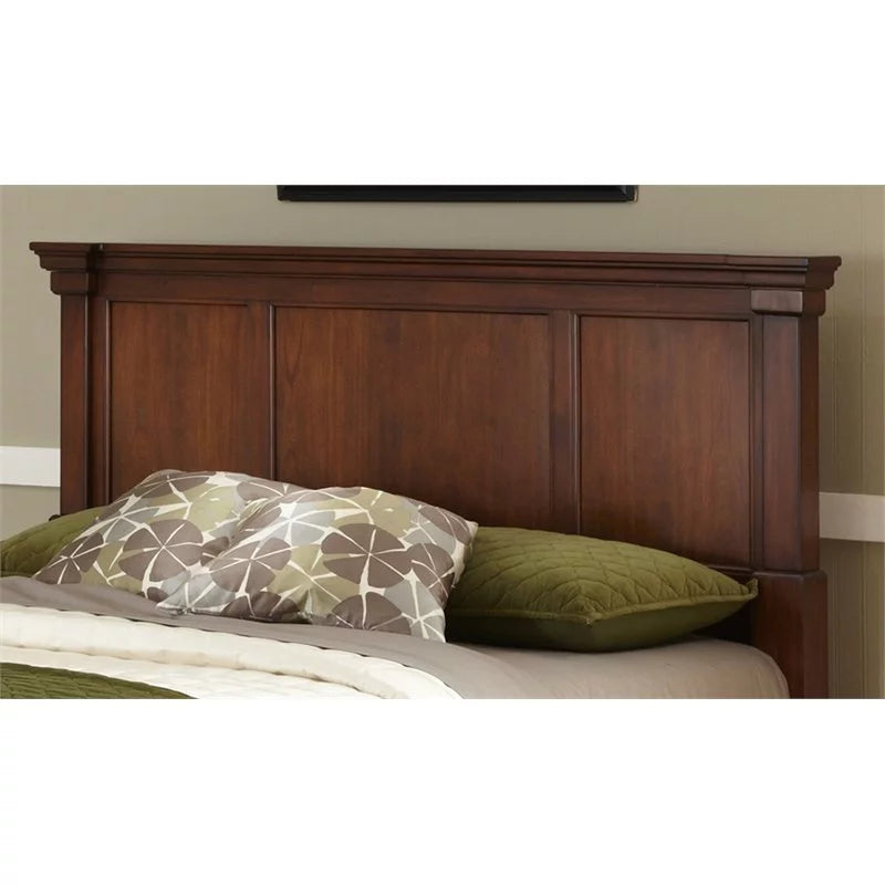 Brown Wood King Headboard P395994