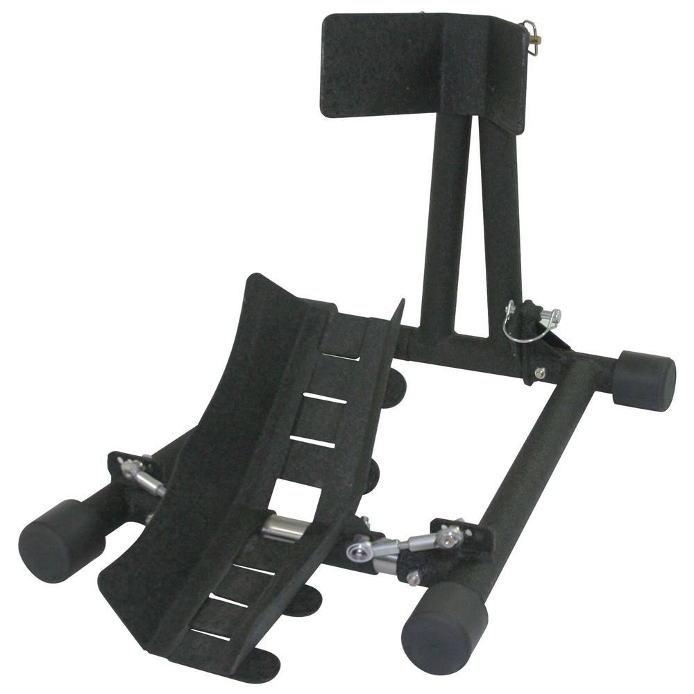 Adjustable Self-Locking Motorcycle Trailer Wheel Chock R80103