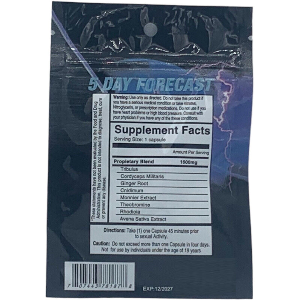 5 Pills Male Enhancement Supplements W991