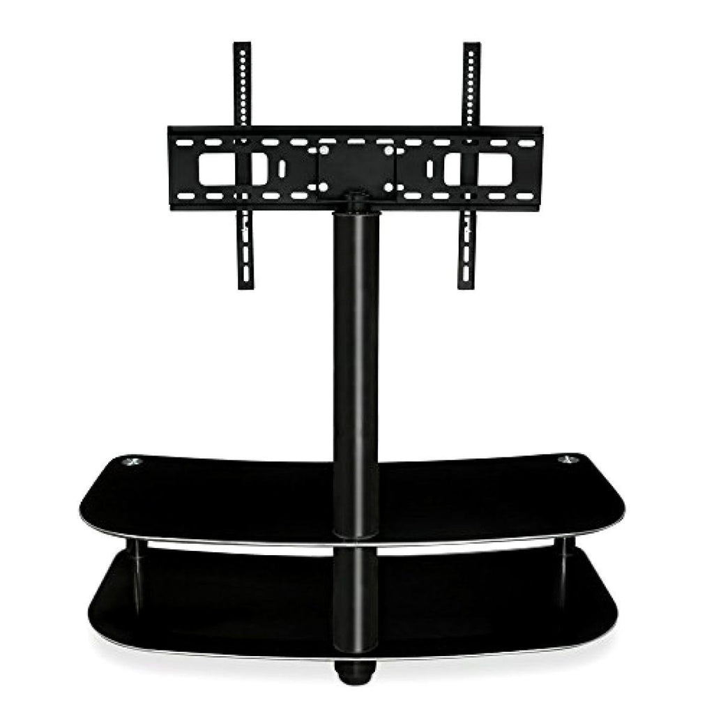 Floor TV Stand with Glass Shelves D27745