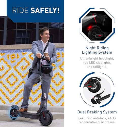 500W Motor 10" Solid Tires Folding Electric Scooter I48280