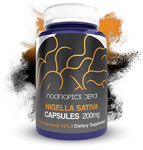 Nigella Sativa Extract Capsules 200mg 120 Count A8397